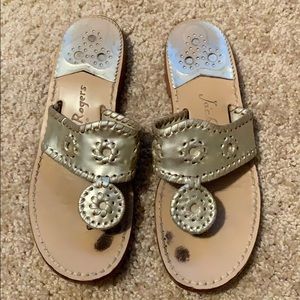 Jack Rogers Champagne Sandals